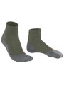 Falke Trekkingsocke TK5 Short (leichte Polsterung für leichte Wanderungen) grün/grau Herren - 1 Paar