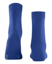 Falke Tagessocke ClimaWool (Merinowolle, feuchtigkeitsregulierend) royalblau Damen - 1 Paar