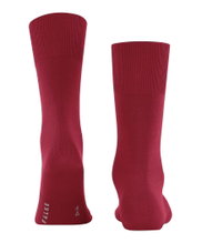 Falke Daily Sock ClimaWool (Merino wool, moisture-regulating) red Men - 1 Pair