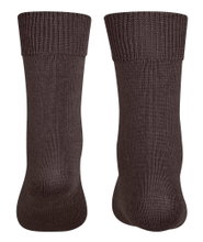 Falke Tagessocke Comfort Wool (hautschmeichelnde Baumwolle) dunkelbraun Kinder - 1 Paar