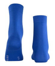 Falke Tagessocke Cotton Touch New (nachhaltige Baumwolle) royalblau Damen - 1 Paar