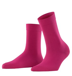Falke Tagessocke Cotton Touch New (nachhaltige Baumwolle) berrypink Damen - 1 Paar