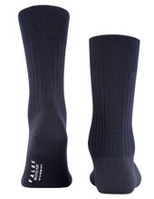 Falke Tagessocke Crew Bristol Pure (hochwertige Schurwolle) navyblau Herren - 1 Paar