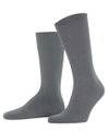 Falke Day Sock Crew Sensitive Intercontinental New (pressure-free comfort waistband) grey Men - 1 Pair
