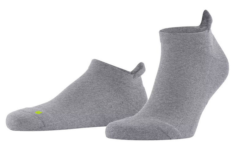 Falke Tagessocke Sneaker Cool Kick (hoher Feuchtigkeitstransport) hellgrau - 1 Paar