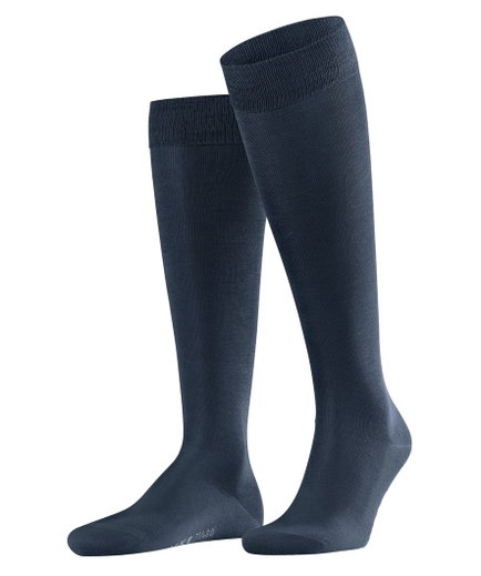 Falke Tiago Knee-High Socks New (Comfort in Everyday Work) Space Blue Men - 1 Pair