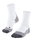 Falke Tennissocke PL2 (mittlerer Polsterung) weiss/grau Herren - 1 Paar