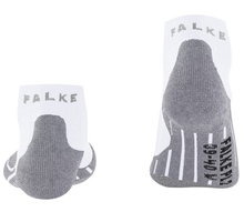 Falke Tennis Sock PL2 Short (moisture-wicking, optimal fit) white/grey ladies - 1 pair