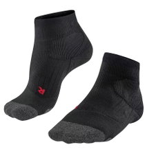 Falke Tennis Sock PL2 Short (moisture-wicking, optimal fit) black Ladies - 1 Pair