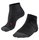 Falke Tennissocke PL2 Short (feuchtigkeitsableitende, optimale Passform) schwarz Damen - 1 Paar