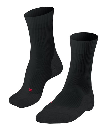 Falke Tennissocke TE4 (feuchtigkeitsableitend, leichter Dämpfung) schwarz Herren - 1 Paar