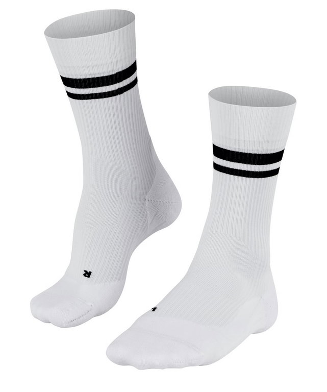 Falke Tennissocke TE4 Classic (mit Stabilisierungsfunktion, leichter Dämpfung) weiss/schwarz Damen - 1 Paar