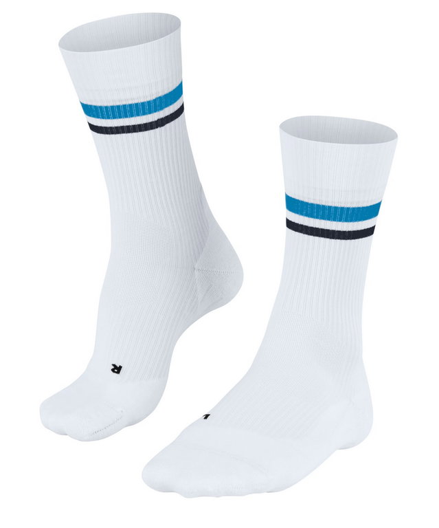 Falke Tennissocke TE4 Classic (mit Stabilisierungsfunktion, leichter Dämpfung) weiss/blau Damen - 1 Paar