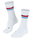 Falke Tennissocke TE4 Classic (mit Stabilisierungsfunktion, leichter Dämpfung) weiss/rot Damen - 1 Paar