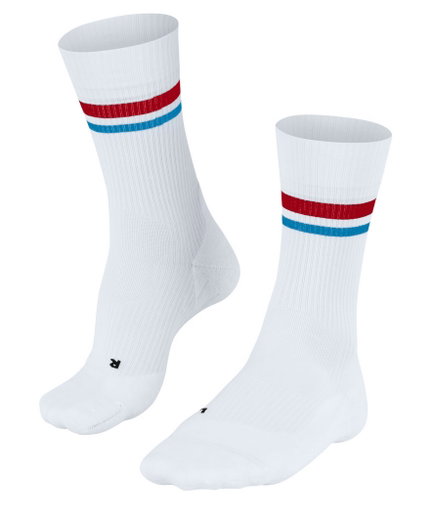 Falke Tennissocke TE4 Classic (mit Stabilisierungsfunktion, leichter Dämpfung) weiss/rot Damen - 1 Paar