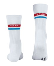 Falke Tennis Sock TE4 Classic (with stabilization function, light cushioning) white/red Women - 1 Pair
