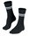 Falke Tennissocke TE4 Classic (mit Stabilisierungsfunktion, leichter Dämpfung) schwarz/weiss Damen - 1 Paar