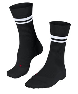 Falke Tennissocke TE4 Classic (mit Stabilisierungsfunktion, leichter Dämpfung) schwarz/weiss Herren - 1 Paar