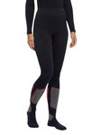 Falke Unterziehhose Tight Warm (perfekte Feuchtigkeits- und Temperaturregulierung) lang schwarz Damen