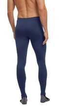 Falke Unterziehhose Tight Warm (perfekte Feuchtigkeits- und Temperaturregulierung) lang blau Herren