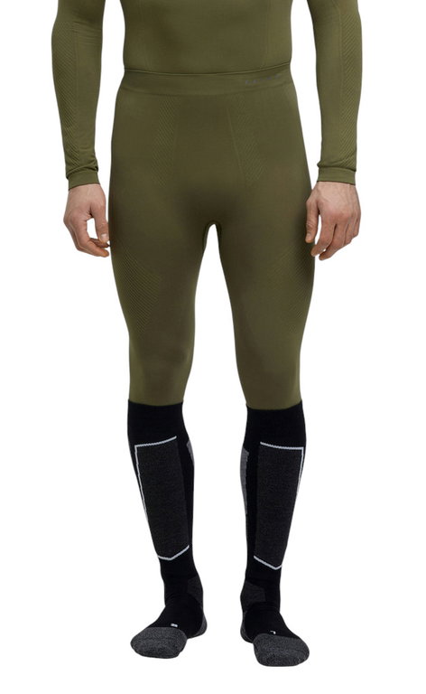 Falke Unterziehhose Tight Warm (perfekte Feuchtigkeits- und Temperaturregulierung) lang grün Herren