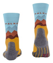 Falke Trekkingsocke Crew TK2 Explore (Merinowoll-Mix) orange/bunt Damen - 1 Paar