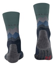 Falke Trekkingsocke Crew TK2 Explore (Merinowoll-Mix) marineblau Herren - 1 Paar