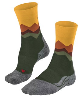 Falke Trekkingsocke Crew TK2 Explore (Merino Wool Mix) dark green Men - 1 Pair