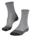 Falke Trekkingsocke Crew TK2 Explore Melange (mittelstarke Polsterung) grau Herren - 1 Paar