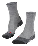 Falke Trekkingsocke Crew TK2 Explore Melange (mittelstarke Polsterung) grau Herren - 1 Paar