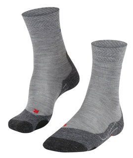 Falke Trekking Sock Crew TK2 Explore Melange (medium cushioning) grey Men - 1 Pair