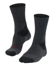 Falke Trekkingsocke Crew TKX Expedition (Merinowoll-Mix) asphaltgrau Damen - 1 Paar