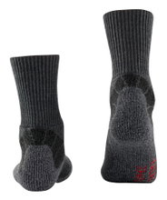 Falke Trekkingsocke Crew TKX Expedition (Merinowoll-Mix) asphaltgrau Damen - 1 Paar