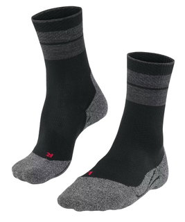Falke Trekkingsocke Crew TK Stabilizing (Merinowoll-Mix) schwarz Herren - 1 Paar