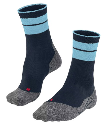 Falke Trekkingsocke Crew TK Stabilizing (Merinowoll-Mix) marineblau Herren - 1 Paar