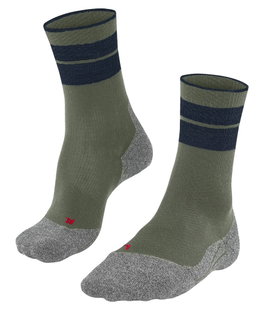 Falke Trekkingsocke Crew TK Stabilizing (Merinowoll-Mix) dunkelgrün Herren - 1 Paar