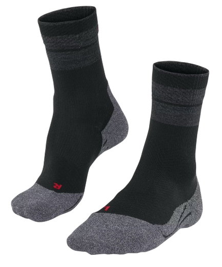 Falke Trekking Sock Crew TK Stabilizing (medium cushioning) black Women - 1 Pair