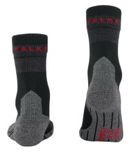 Falke Trekking Sock Crew TK Stabilizing (medium cushioning) black Women - 1 Pair