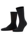 Falke Trekkingsocke Crew Walkie Light (klimaregulierende Merinowolle) schwarz Damen/Herren - 1 Paar