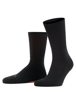 Falke Skarpetki trekkingowe Crew Walkie Light (regulująca klimat wełna merino) czarny Damskie/Męskie - 1 para