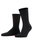 Falke Trekkingsocke Crew Walkie Light (klimaregulierende Merinowolle) schwarz Damen/Herren - 1 Paar