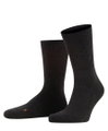 Falke Trekkingsocke Crew Walkie Light (klimaregulierende Merinowolle) anthrazit Damen/Herren - 1 Paar