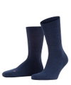 Falke Trekkingsocke Crew Walkie Light (klimaregulierende Merinowolle) jeansblau Damen/Herren - 1 Paar