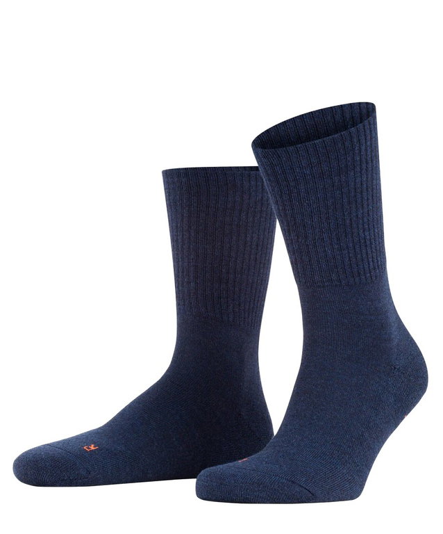 Falke Trekkingsocke Crew Walkie Light (klimaregulierende Merinowolle) jeansblau Damen/Herren - 1 Paar