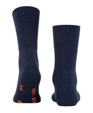 Falke Trekkingsocke Crew Walkie Light (klimaregulierende Merinowolle) jeansblau Damen/Herren - 1 Paar