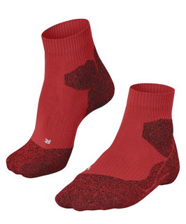 Falke Trekkingsocke RU Trail (schnelltrocknend, mittelstarke Polsterung) rot Herren - 1 Paar