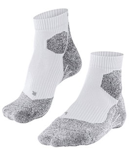 Falke Trekkingsocke RU Trail (schnelltrocknend, mittelstarke Polsterung) weiss/grau Damen - 1 Paar