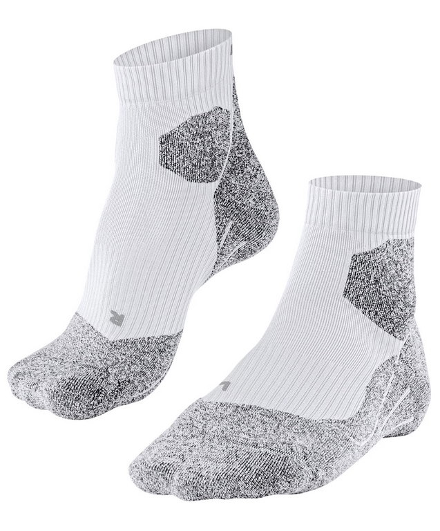 Falke Trekkingsocke RU Trail (schnelltrocknend, mittelstarke Polsterung) weiss/grau Damen - 1 Paar