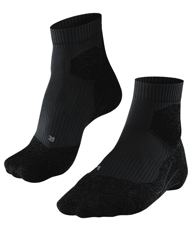 Falke Trekkingsocke RU Trail (schnelltrocknend, mittelstarke Polsterung) schwarz Damen - 1 Paar
