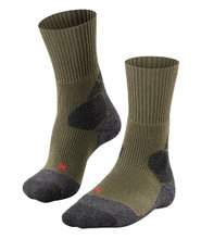 Falke Trekkingsocke TK-X Expedition (Merinowoll-Mix) olivegrün Herren - 1 Paar